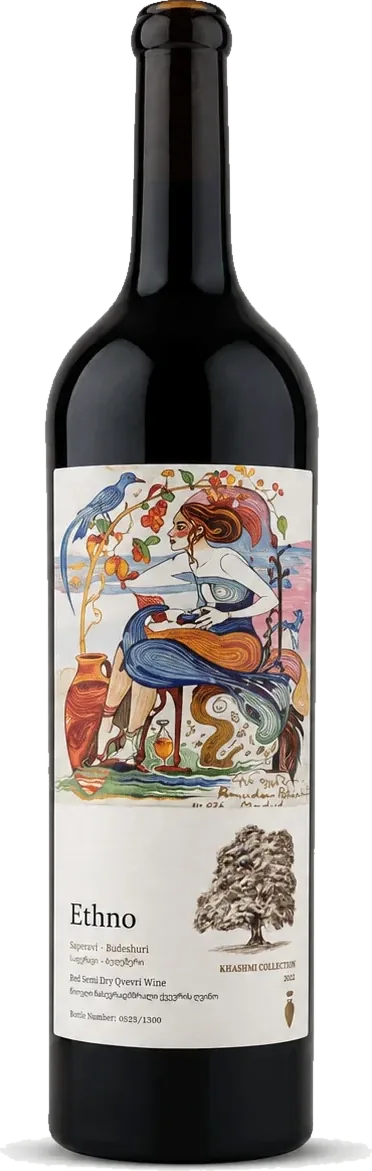 Limited Collection Saperavi Budeshuri Semi-Dry BIO Qvevri