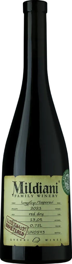 Saperavi Unfiltered Sulfite-Free