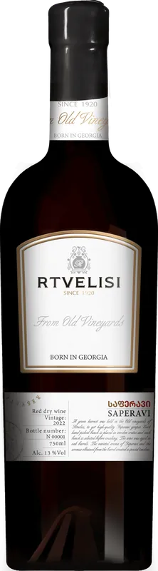 From Old Vineyards Saperavi