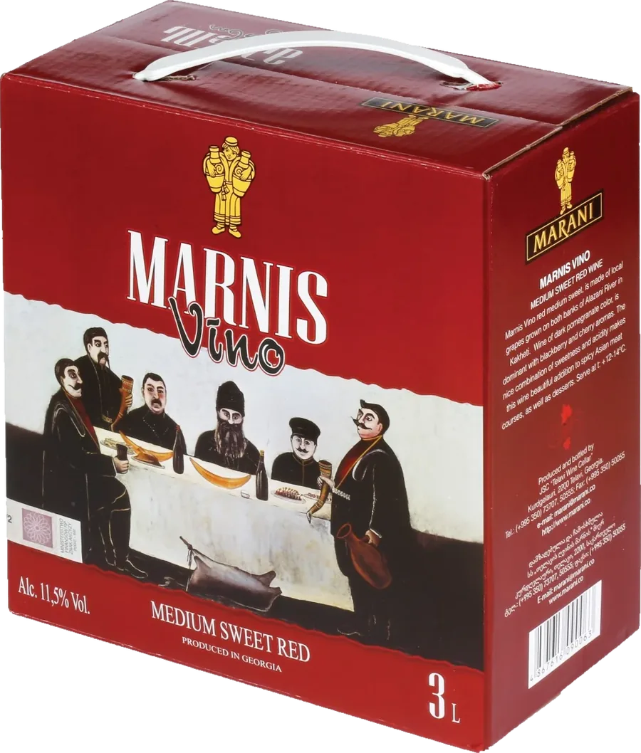 Marnis Vino BIB Red Medium Sweet